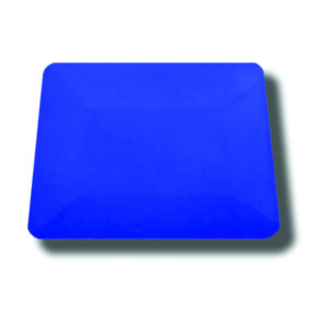 AMG 086BLU Blue Hard Card Squeegee
