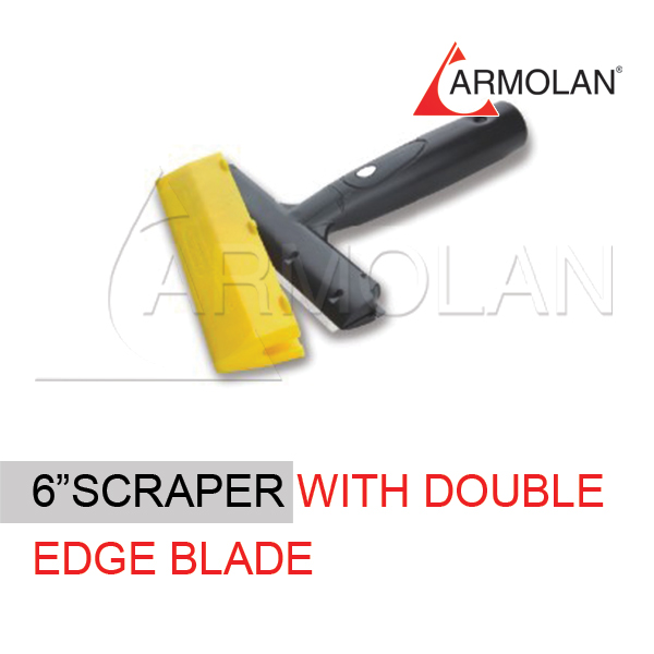 6″ Scraper with double edge blade